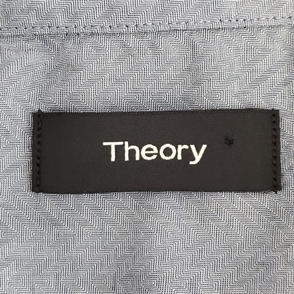 THEORY zack casual shirt gray Sz XL - Picture 4 of 6